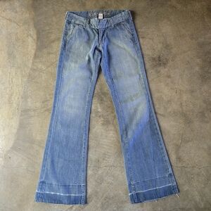 Y2k Ezra Fitch Boot Cut Flare Wide Leg Jeans 26